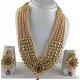 High End Real kundan 22k Gold Plated necklace set 